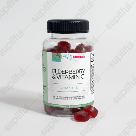 Elderberry & Vitamin C Gummies