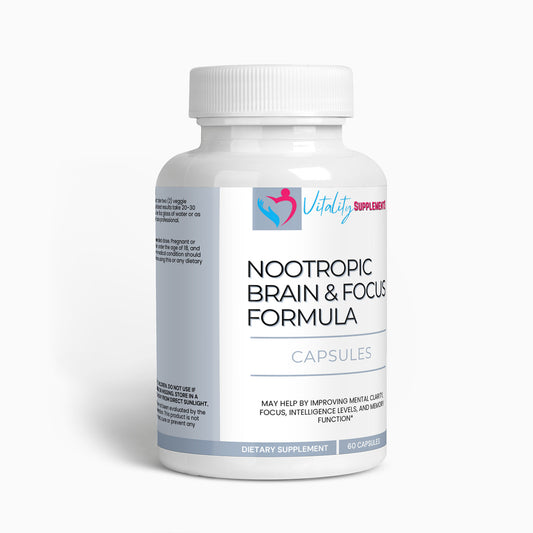 Nootropic Brain & Focus Formula