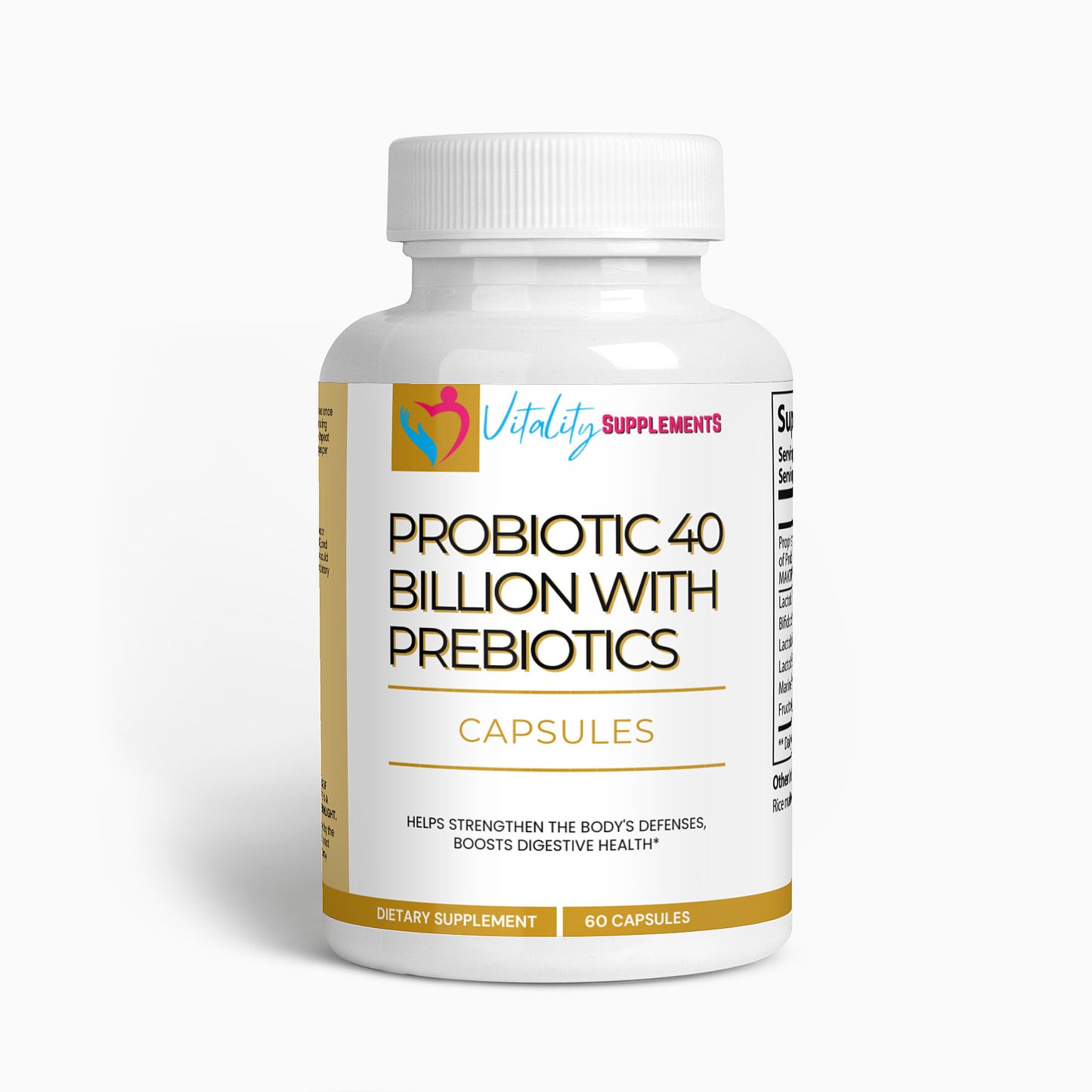 Probiotic 40 Billion with Prebiotics