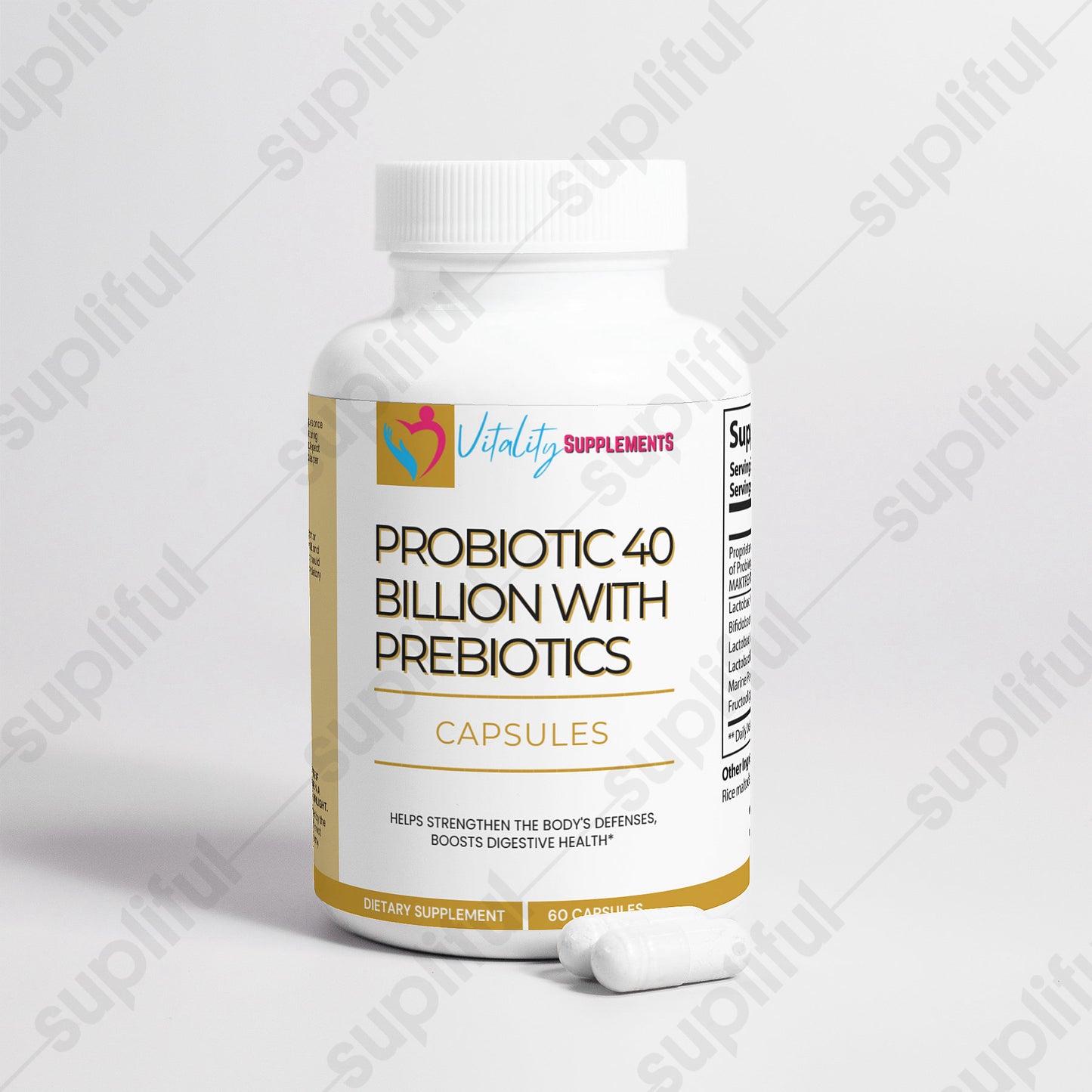 Probiotic 40 Billion with Prebiotics