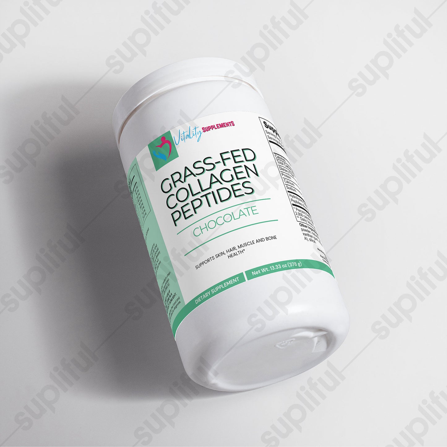 Grass-Fed Collagen Peptides Powder (Chocolate)